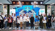 Erick Thohir apresiasi Metropolitan City Rally 2025 dan dorong sport tourism berkembang lewat event otomotif inklusif dengan ratusan peserta. foto: raiky/kemenpora.go.id