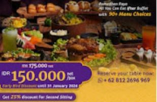 Loman Park Hotel Yogyakarta hadirkan Pawon Ramadan dengan 90 menu iftar, kultum Ramadan, dan Wedding Showcase bersama Ikappesty. foto: Dok Loman Park Hotel